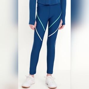 Old Navy Girls Powersport Leggings High Rise Sz 10/12 Large. Brand New W/ Tags